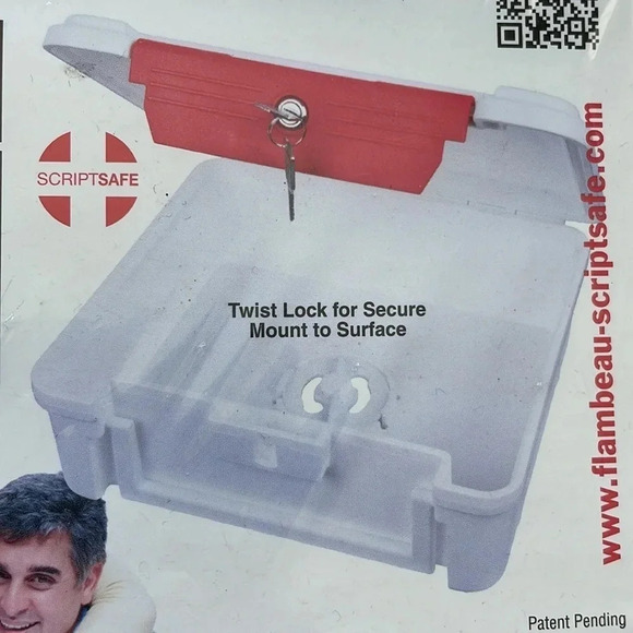 Scriptsafe Prescription Lock Up Box NEW Sealed - Picture 4 of 4